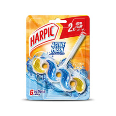 Harpic Active Fresh Toilet Rim Block Citrus Scent 35gm