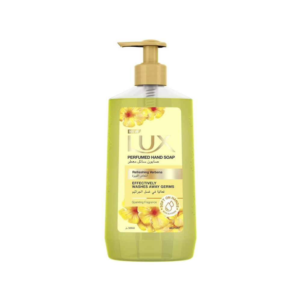 Lux Liquid Hand Wash Refreshing Verbena Scent with Glycerin 500ml