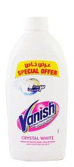 Vanish Crystal White Liquid Fabric Stain Remover 495ml