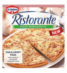 Dr. Oetker Ristorante Frozen Thin & Crispy Margherita Pizza, 295g