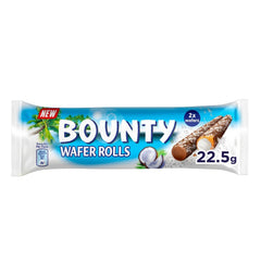 Bounty Milk Chocolate Coated Wafer Rolls Filled With Coconut Cream (2 Pieces)