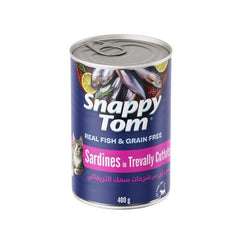 SNAPPY TOM SARDINES IN TREVALLY CUTLETS 400g