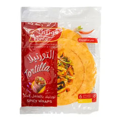 YAUMI TORTILLA POTATO WRAPS 8" 6PCS