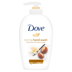 DOVE LIQUID HAND WASH WITH SHEA BUTTER&VANILLA 250ML