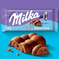 Milka Bubbly Alpine Milk 90gm