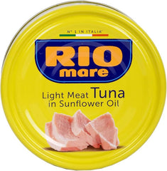 Rio Mare Light Meat Tuna In Sunflower Oil 160gm