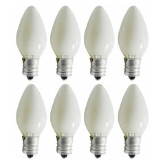 Long Candle 8pc White