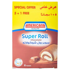 Amc Cakes Super Roll Choc 8x60g 5+1Fr