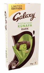Galaxy Dark Chocolate Slab Filled with Pistachio Cream & Kunafa