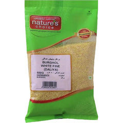 NATURE CHOICE BURGHOL WHITE FINE (DALIYA)500G