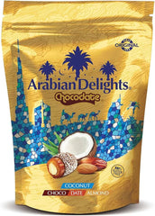 Chocodate Coconut & Chocolate Coated Dates With Almond Filling 90g