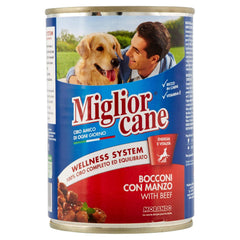 Miglior Cane Wet Dog Food Chunks With Game 405gm