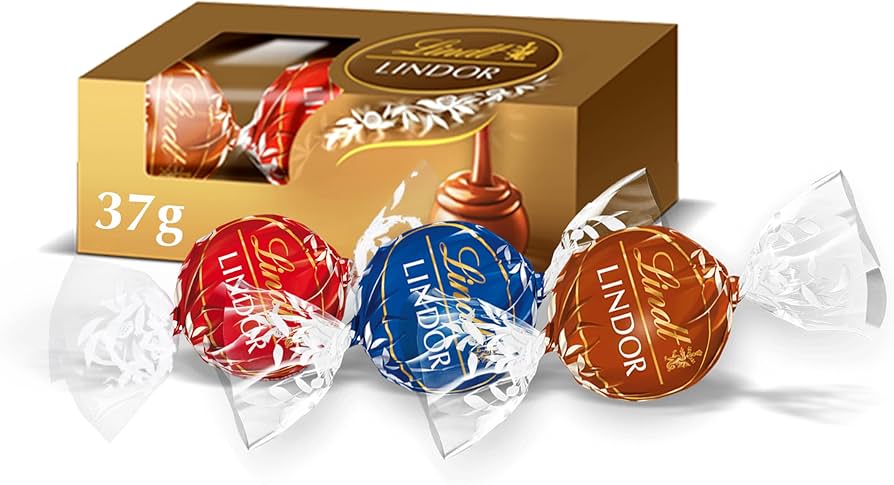 Lindt Lindor Assorted Chocolates (3 Pieces) 37.5gm