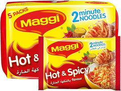 Maggi 2 Minute Noodles Hot & Spicy 78Gmx5