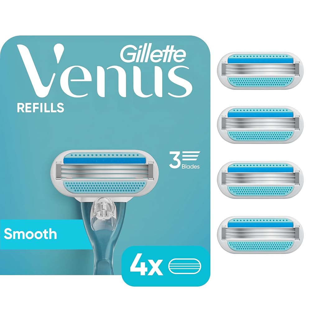 GILLETTE VENUS SMOOTH 4, 3 BLADE
