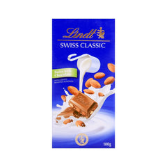 Lindt Swiss Classic Almond 100gm