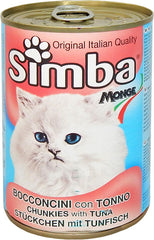 Simba Cat Food Chunkies with Tuna 415g