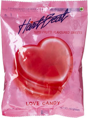 Heartbeat Sweet Love Candies Tutti Frutti Flavor (25 Pieces) 150GM