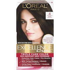 LOREAL EXCELLENCE 4 NATURAL BROWN