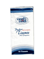 Cool & Cool Pocket Tissues Mild Fragrance 10 Tissues x10
