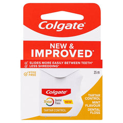 Colgate Total Dental Floss Wxed Mint 25Mts