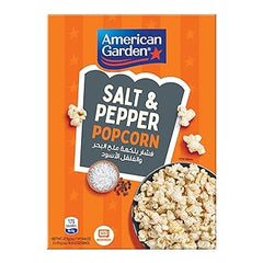 AMERICAN GARDEN POPCORN SEA SALT&PEPPER 273G