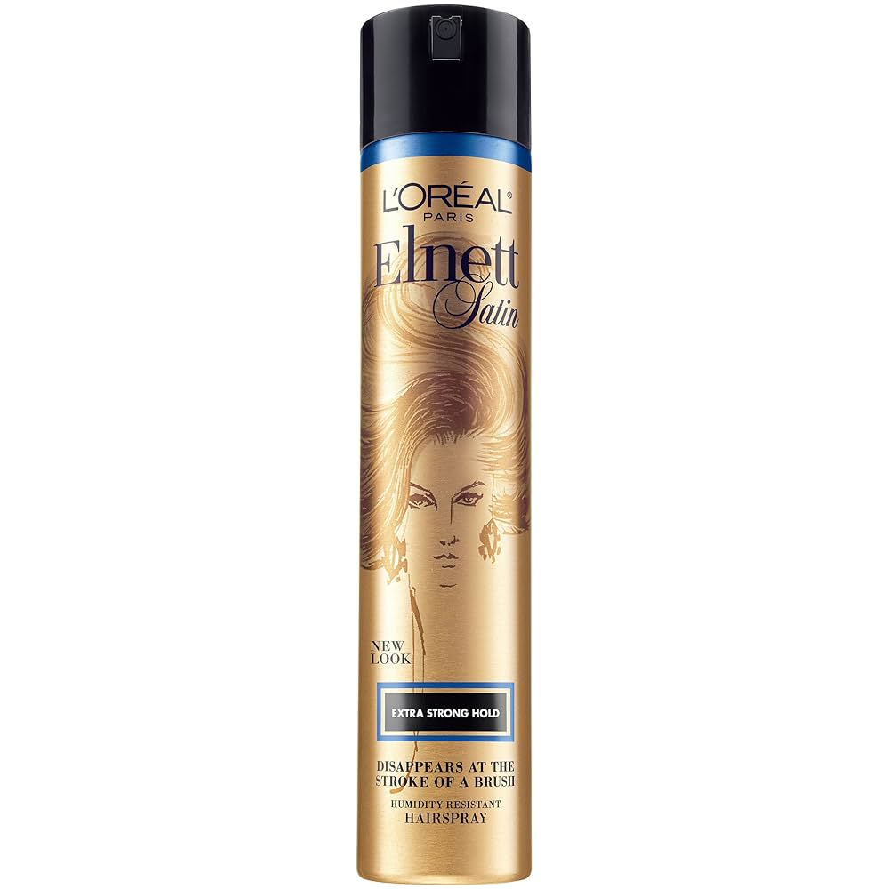 L'OREAL ELNETT SATIN SUPER HOLD HAIR SPRAY 200ML