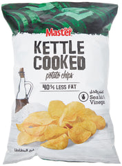 KETTLE COOCKED CHIPS SEASALT&VINEGAR 170GM