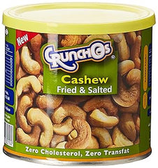 Crunchos Cashew Fried&salted Can 200gm