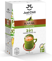 POWDER BEV JUST CHILL KARAK CARDAMOM 26GM