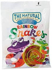 The Natural Confectionary Co Rainbow Snakes Jelly Candies 220GM