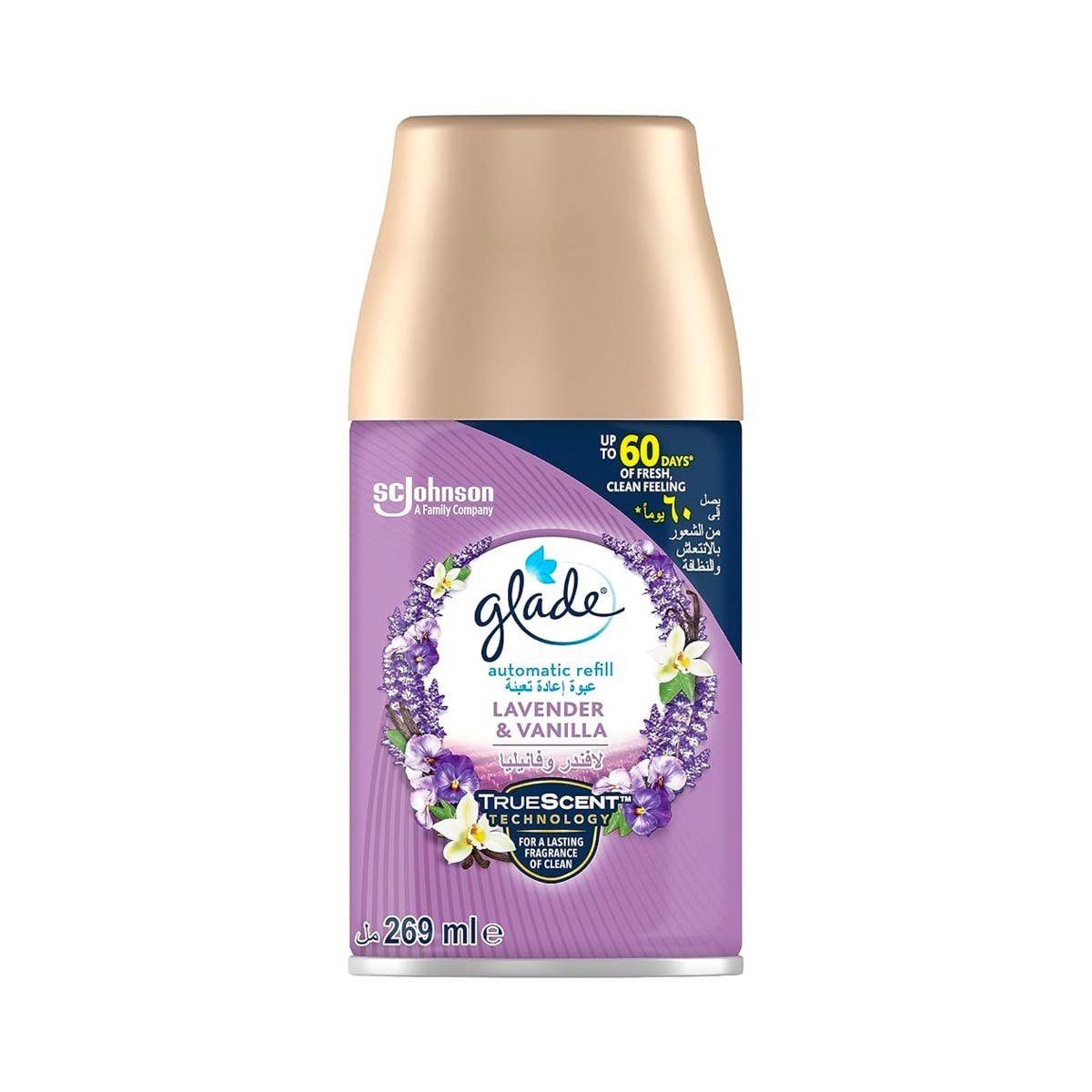 GLADE LAVENDER & VANILLA 269ML