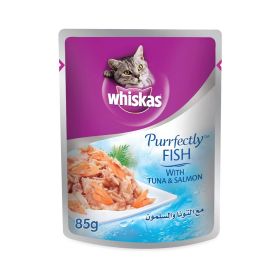 WHISKAS FISH W/TUNA 85GM