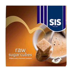 Sis Raw Brown Sugar Cubes 500gm