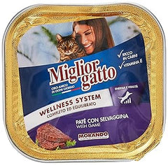 Miglior Gatto Cat Pate With Game Meat 100gm