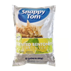 SNAPPY TOM SCENTED BENTONITE CAT LITTER LEMON 4KG