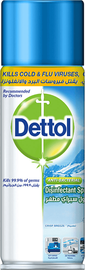 DETTOL SAPRAY CRISP 450ML