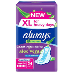 ALWAYS ALOE COOL XL 24 PCS