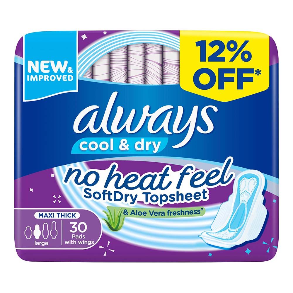 ALWAYS CLEAN & DRY MAXI THICK