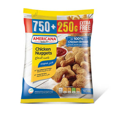 AMERICANA FROZEN CHICKEN NUGGETS (750+250G FREE) 1 KG