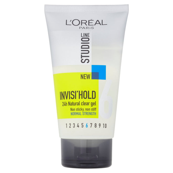 L'OREAL STUDIO LINE NATURAL CLEAR GEL NORMAL STRENGTH 150ML