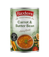 BAXTERS CARROT & BUTTER BEAN 400G