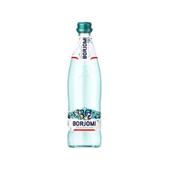 Borjomi Natural Sparkling Mineral Water Glass Bottle 500ml