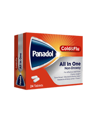 Panadol All In One Cold And Flu 24Tablets N