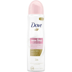 Dove Even Tone 48H Antiperspirant Deodorant Spray Rose&Apple Blossom Scent 150ml