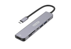 GO-DES 7 IN 1ADAPTER USB-C TO HDTV