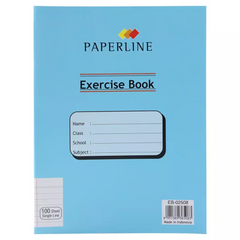 PAPERLINE EXERCISE BOOK 100 SHEET SINGLE LINE