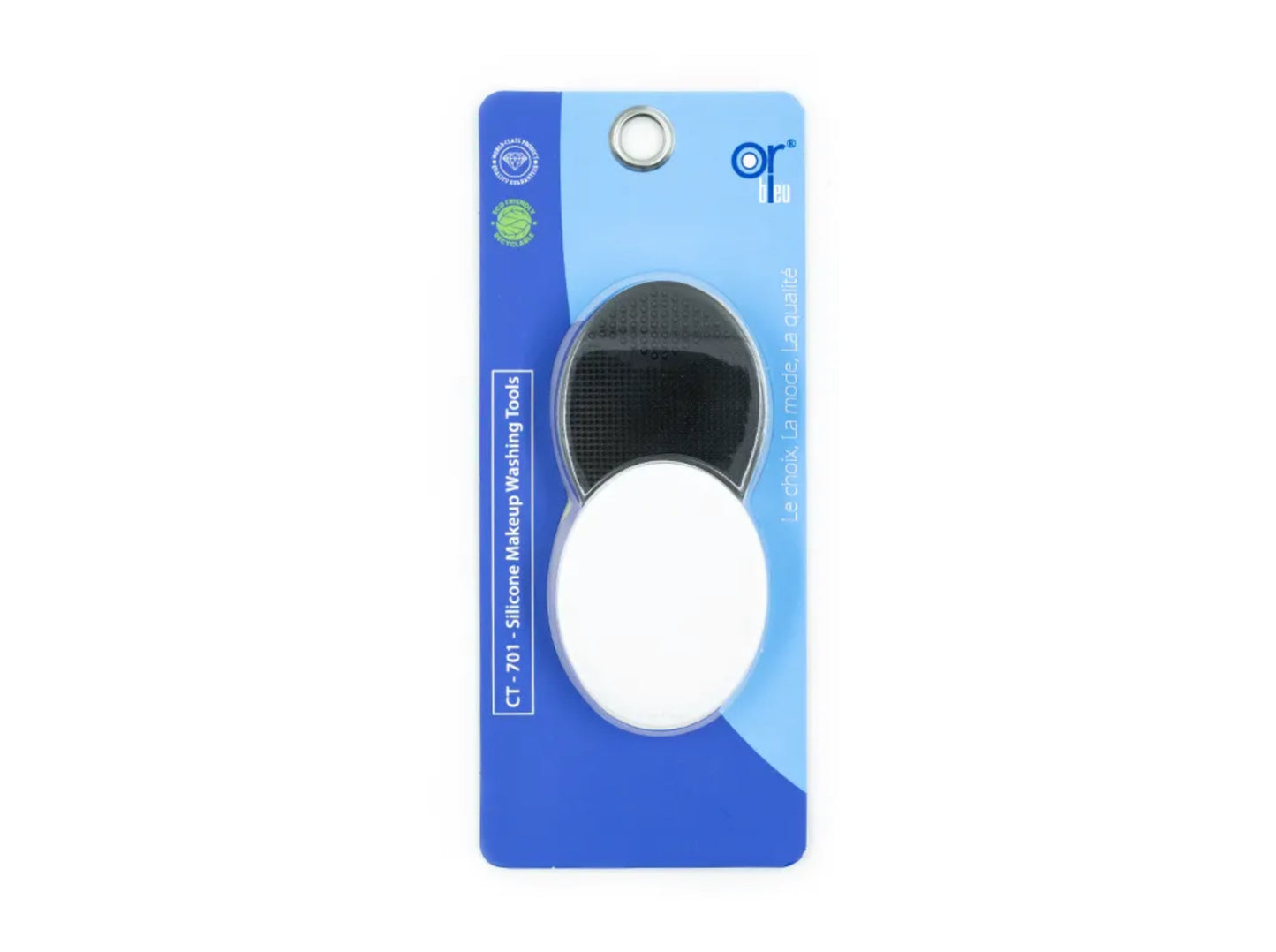 Or Bleu Silicone Makeup Brush Cleaning Pads CT-701