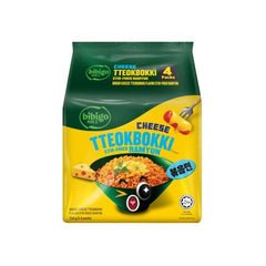 BIBIGO CHEESE TTEOKBOKKI NOODLES 124GMX4PC OTR
