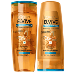 Loreal Elvive Intense Nourishing Shampoo 400ml 2 Pcs